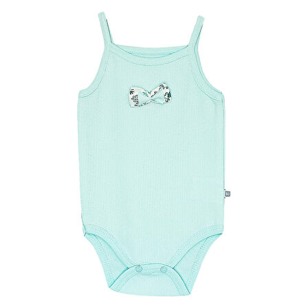 Bibaby Green Flowers Bebek Badi - Mint