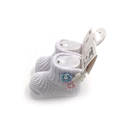 Bibaby Çiçekli Bebek Çorabı 68300