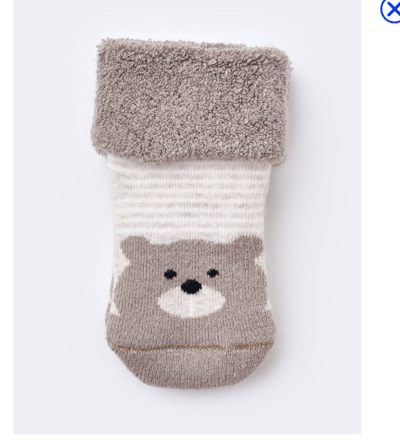 Bibaby Biorganic Animals Kaymaz Çorap BBABY-68370206