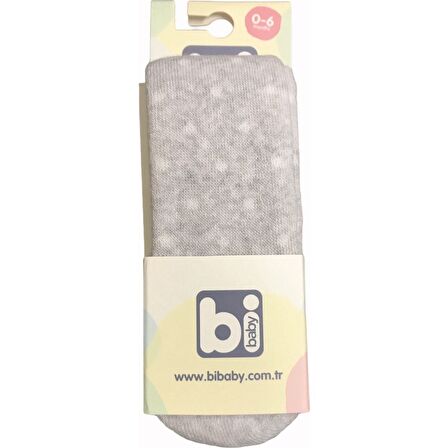 Bibaby Bi Organik Cute Face Havlu Külotlu Çorap BBABY-68415722