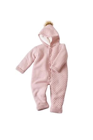 Bibaby Cepli Welsoftlu Triko Tulum 60600 Pembe