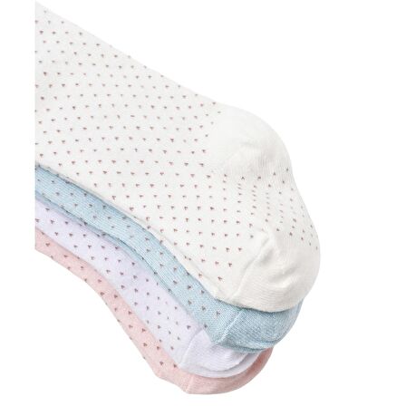 Bibaby Biorganic Klasik Puanlı Külotlu Çorap 68438 Pembe