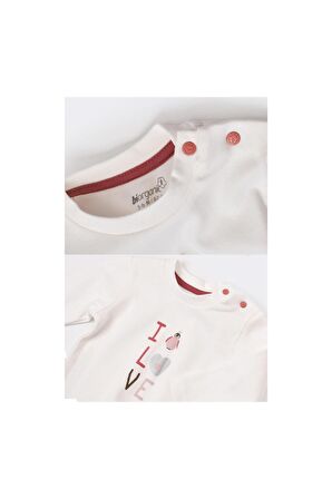 Biorganic Little Love 3'lü Takım Pembe