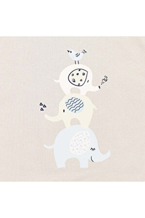 Elephant In Live Bebek Battaniyesi 85x90 Cm