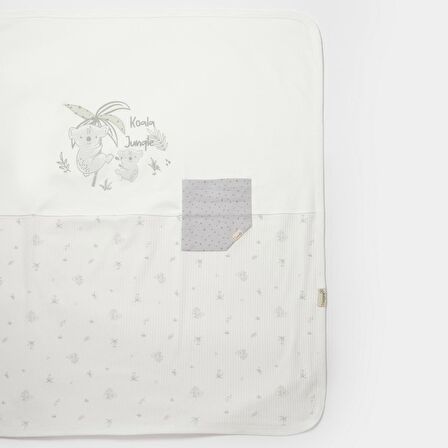 Biorganic Koala Jungle Bebek Battaniyesi 85x90 Cm 64684