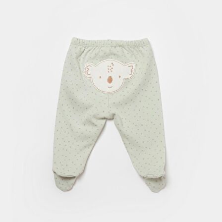 Biorganic Koala Jungle Patikli Bebek Pantolonu 57888