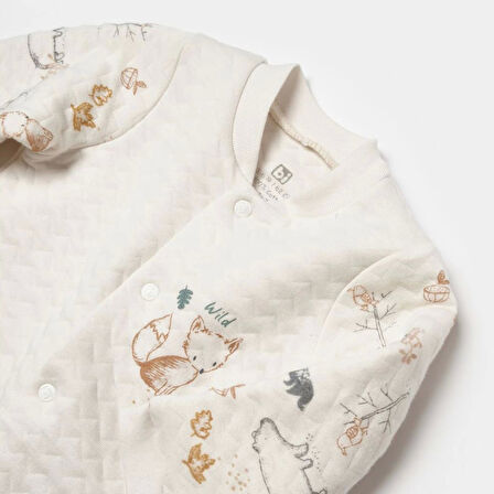 Bibaby Wıld Forest Bebek Tulum 60777 Bej