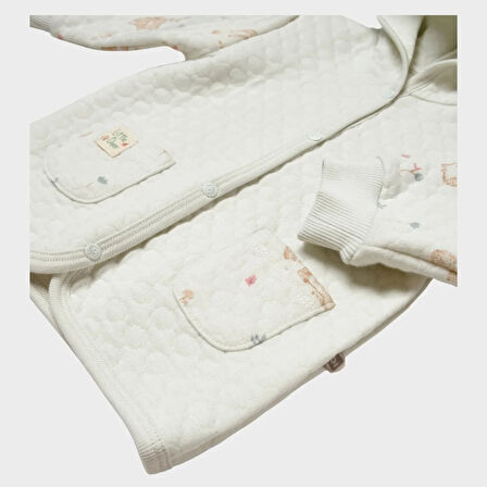 Bibaby Little Deer Bebek Hırka 61513 Mint