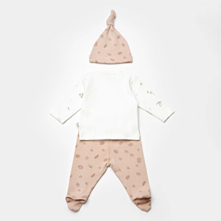 Bibaby Biorganic Love Our Earth 3 Parça Set 73345 Mocha