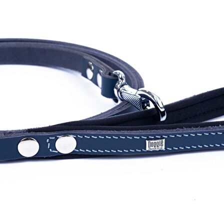 Doggie Konfor Klasik Deri Gezdirme Royalblue 1,5x160 Cm 