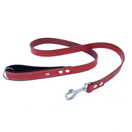 Doggie Konfor Klasik Deri Gezdirme Kırmızı 3x100 Cm 