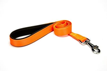 Doggie Comfort Köpek Gezdirme Kayışı 2,5*90 cm Turuncu