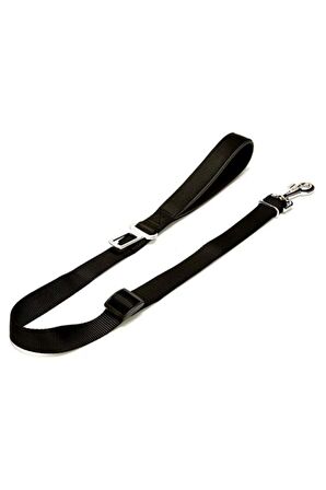 Doggie Dekg-25m Siyah Emniyet Kemerli Gezdirme Aparatı