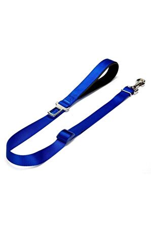 Doggie Emniyet Kemerli Dokuma Gezdirme Royalblue 2,5x80-120 Cm