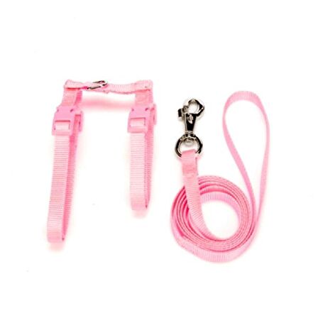 Doggie Kedi Göğüs Tasması 22/36 cm Pembe