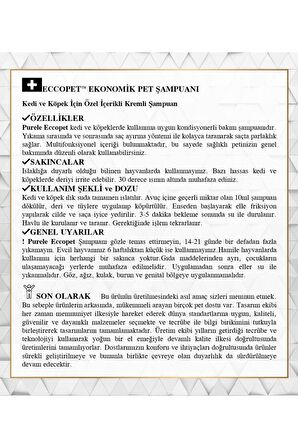 Ecco Pet Care Kedi Köpek Şampuanı 400 ml