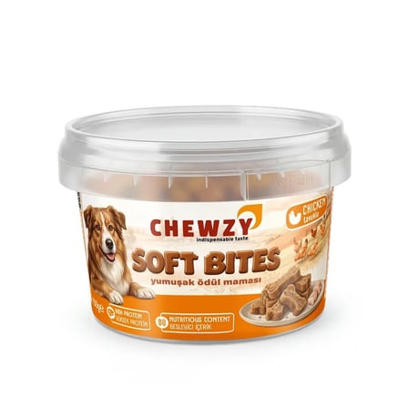 Chewzy Köpekler İçin Yumuşak Ödül Maması Tavuklu 130 gr