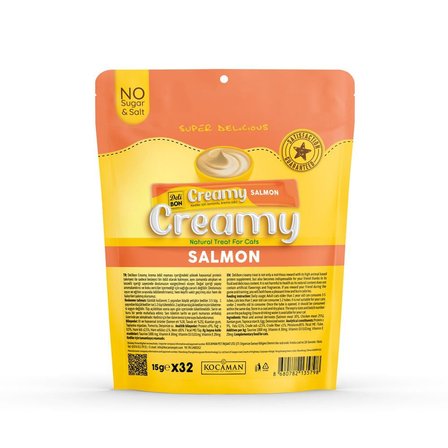 Delibon Creamy Ödül Maması Somonlu 15gr 32 li Paket