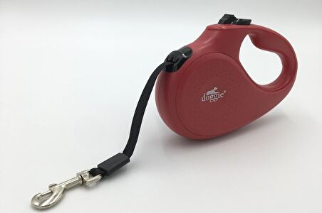 Doggie  Otomatik Köpek Tasması Master Seri L Red 