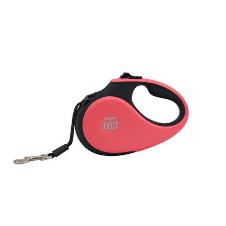 Doggie Otomatik Köpek Tasması Soft Seri L Pink 