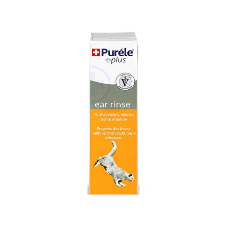 Purele Ear Stain Kedi Köpek Kulak Temizleme Damlası 50 ml