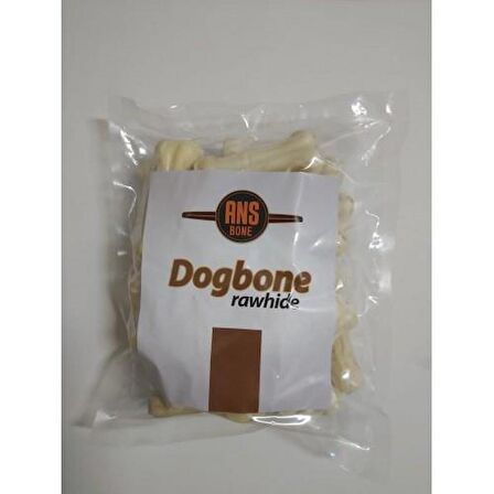 Dogbone Beyaz Pres Kemik 7 Cm 25' li