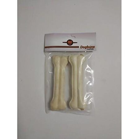 Dogbone Beyaz Pres Kemik 15 Cm 2' li