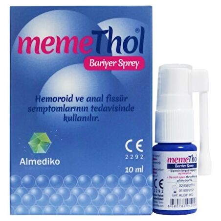 Almediko Memethol Bariyer Sprey 10 ml