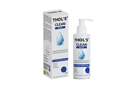 "THOL'S CLEAN Intense (TB3) Yüz Temizleme Köpük Jeli  - 200 ml  Kuru ve Atopiye Eğilimli Ciltler İçin Yoğun Nemlendirme Etkili Yüz Temizleme Köpük Jeli "