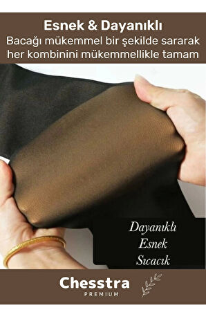 Yeni Sezon Toparlayıcı Korse Etkili Rahat Şık Sıcak Tutan İçi Peluş Termal Ten Görünümlü Tayt Çorap