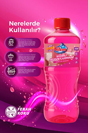 Nilem Sihirli Klozet Uzmanı 1 L