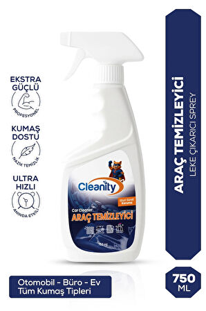 Araç Temizleyici - Car Cleaner 750 ml | Derinlemesine Temizlik ve Uzun Süreli Ferahlık