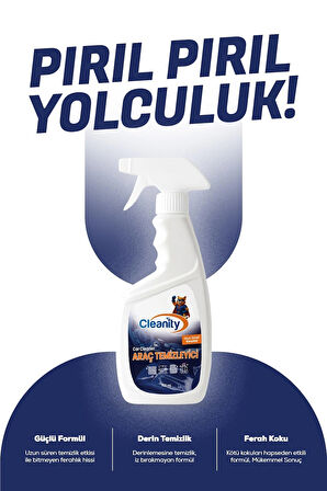 Araç Temizleyici - Car Cleaner 750 ml | Derinlemesine Temizlik ve Uzun Süreli Ferahlık