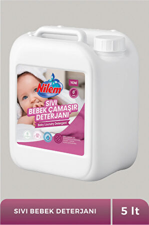 Nilem Sıvı Bebek Çamaşır Deterjanı 5 L