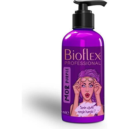 BİOFLEX NATUREL HAİR COLOR MOR 250 ML