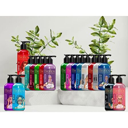 BİOFLEX NATUREL HAİR COLOR MOR 250 ML