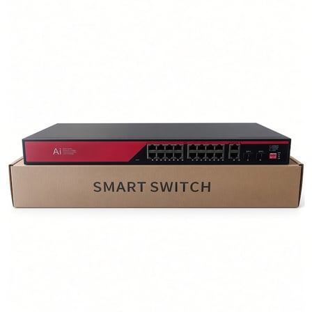 EZCOOL EZ-16PSX-SFP 16 PORT 16FE+2GE+2SFP 120W MEGABİT POE SWİTCH