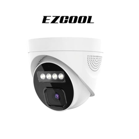 EZCOOL EZ-1045IPS 5MP 2.8MM HIBRIT POE SESLİ IP DOME KAMERA