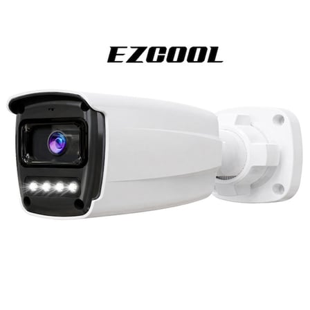 EZCOOL EZ-4045IPS 5MP 3.6MM HİBRİT POE SESLİ IP BULLET KAMERA