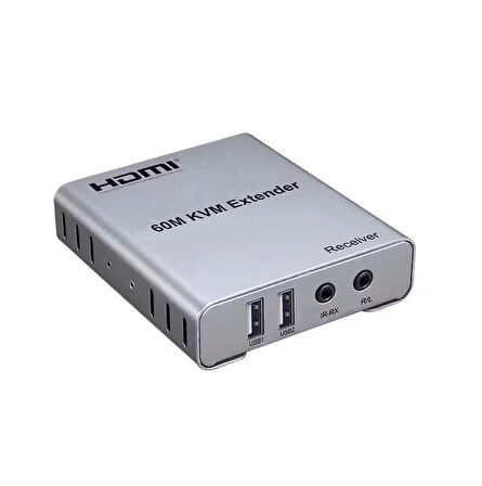 TEKNOTEG - EZCOOL EZ-2010EX 60MT HDMI USB KVM EXTENDER 1080P