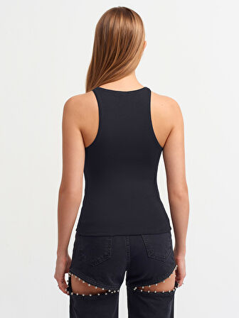 3694 DİLVİN T-SHIRT HALTER YAKA