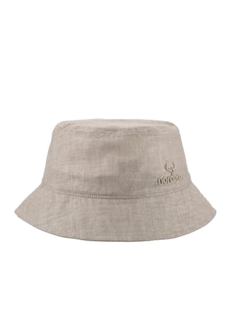Nordbron Ekru Kadın Nakışlı Şapka Nolasco Bucket Hat II