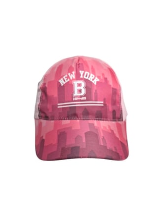 Kitti Headwear 4-8 Yaş Kız Çocuk Pembe Renk Dijital Baskılı Figürlü Şık Ve Rahat Kep Şapka