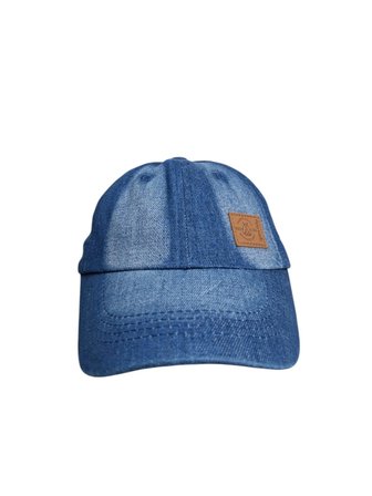 Spteks Kitti 9-15 Yaş Erkek Garson Açık Denim Renk Amblem Figürlü Yazlık Kep Kot Şapka