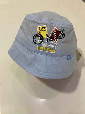 Kitti Şapka Fötr Açık Mavi