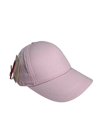 Spteks Kitti 9-15 Yaş Kız Garson Pembe Renk Baskı Desen Figürlü Yazlık Kep Şapka