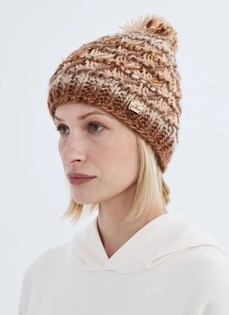 Nordbron Turuncu Kadın Örgü Bere Cherly Beanie