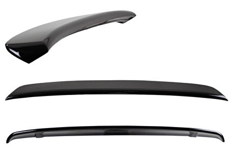 FİAT DOBLO 2010-2022 PİANO BLACK SPOİLER 9004