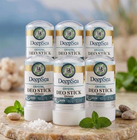 DeepSea Kristal Doğal Tuz İçeren Deo Stick  60gr x 6 adet