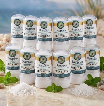 DeepSea Kristal Doğal Tuz İçeren Deo Stick 60gr x 12 adet
